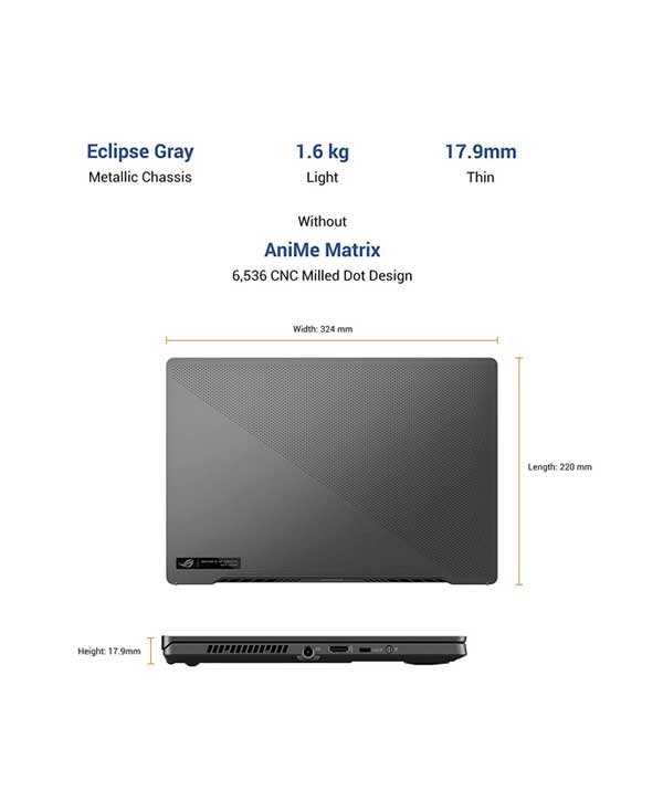 ASUS ROG Zephyrus G14 GA401IH Gaming Laptop Ryzen 7 4800HS