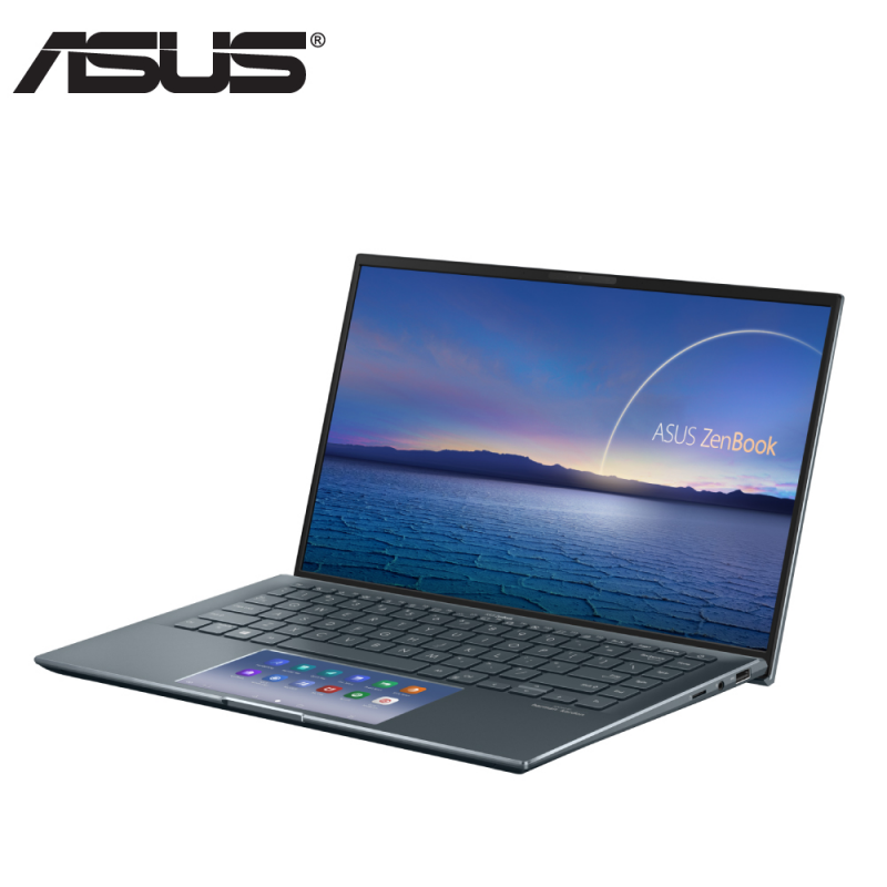 asus zenbook 14 ux435e gai050ts 14 fhd touch laptop pine grey i7 1165g7 16gb 512gb ssd mx450 2gb w10 hs 2