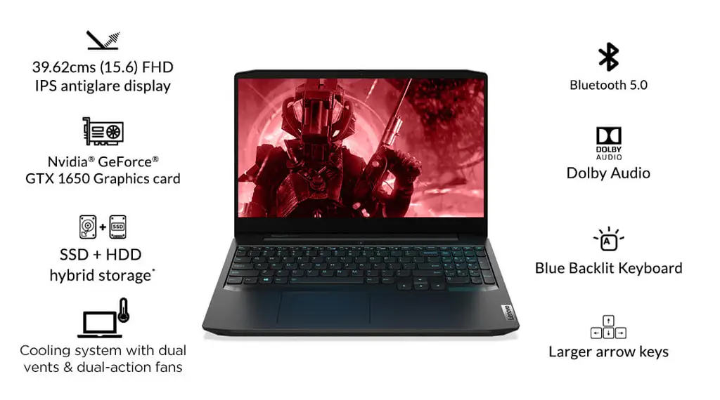 Best Gaming Laptop in Bangladesh 2021 6 Lenovo IdeaPad 3 Gaming Laptop