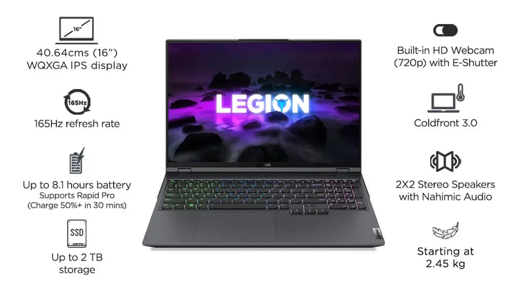 Best Gaming Laptop in Bangladesh 2021 4 Lenovo Legion 5 pro