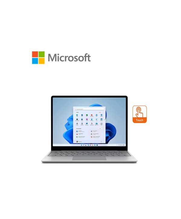 Microsoft Surface Laptop Go 2 8QF- 12.4″ PixelSense Touch Laptop Platinum i5-1135G7 8GB 256GB SSD Intel W11
