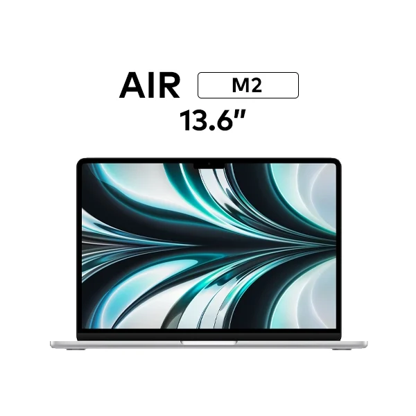 MacBook Air M2 | 13.6" display | 8-core CPU 8-core GPU | 16GB RAM - 256GB SSD