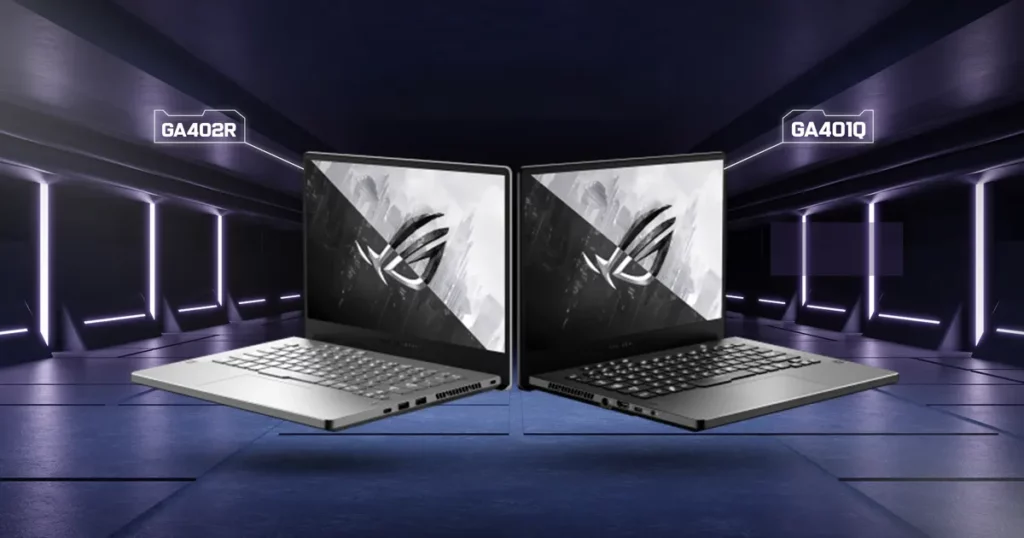 Asus Rog Zephyrus 2022 and 2021 specs difference