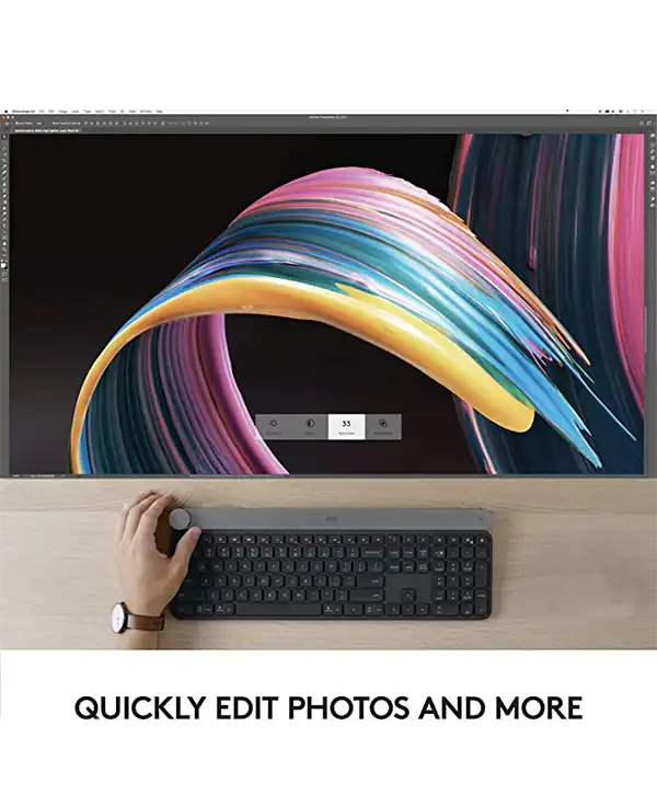 LOGITECH CRAFT Wireless Keyboard with Creative Input Dial Price in Bangladesh | MC Solution BD