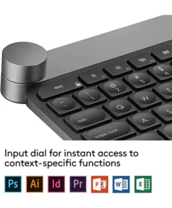 LOGITECH CRAFT Wireless Keyboard with Creative Input Dial Price in Bangladesh | MC Solution BD