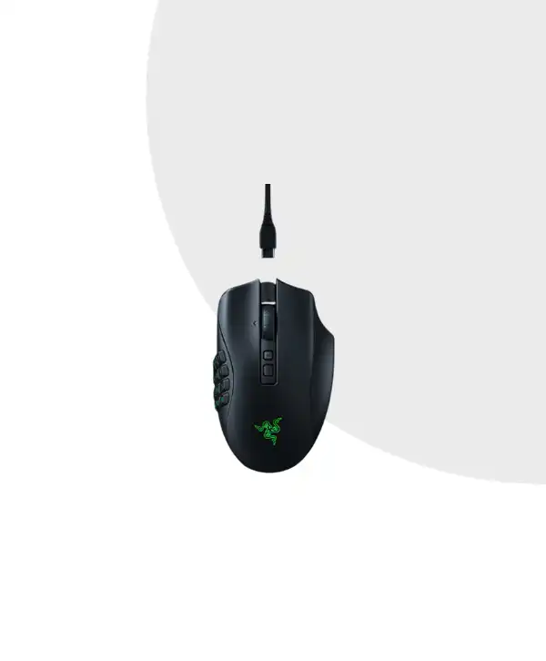 Razer Naga V2 Pro Gaming Mouse | MMO Wireless | HyperScroll Pro Wheel | 30000 DPI 6 Razer Naga V2 Pro price in Bangladesh MC Solution BD 2