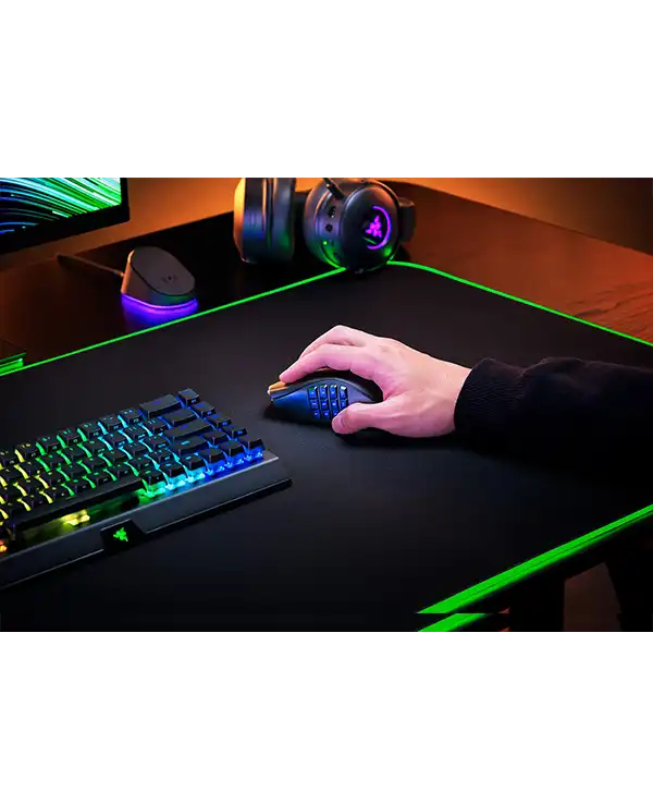 Razer Naga V2 Pro Gaming Mouse | MMO Wireless | HyperScroll Pro Wheel | 30000 DPI 9 Razer Naga V2 Pro price in Bangladesh MC Solution BD