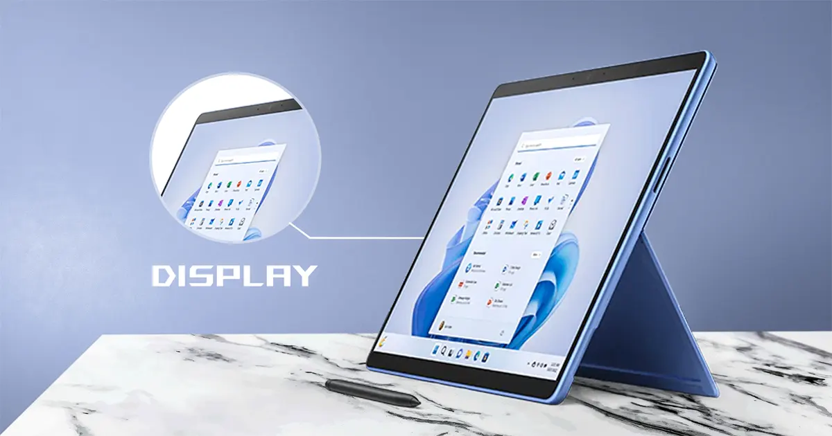 Microsoft Surface Pro 9 (2022 - 2023) - Review 3 Surface pro 9 display