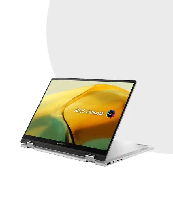 ASUS Zenbook 14 Flip OLED UP3404VA 2023 Foggy Silver MC Solution BD 1