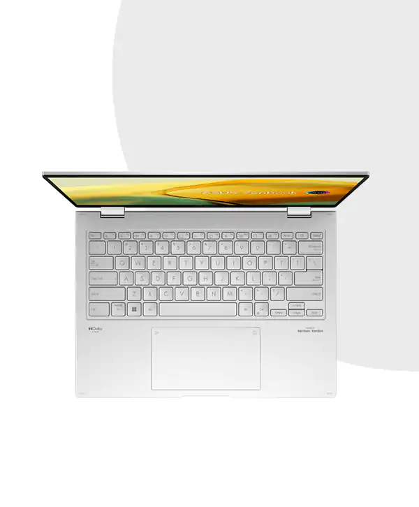 ASUS Zenbook 14 Flip OLED UP3404VA 2023 Foggy Silver MC Solution BD 5