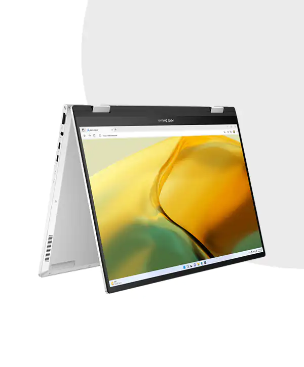 ASUS Zenbook 14 Flip OLED UP3404VA 2023 Foggy Silver MC Solution BD