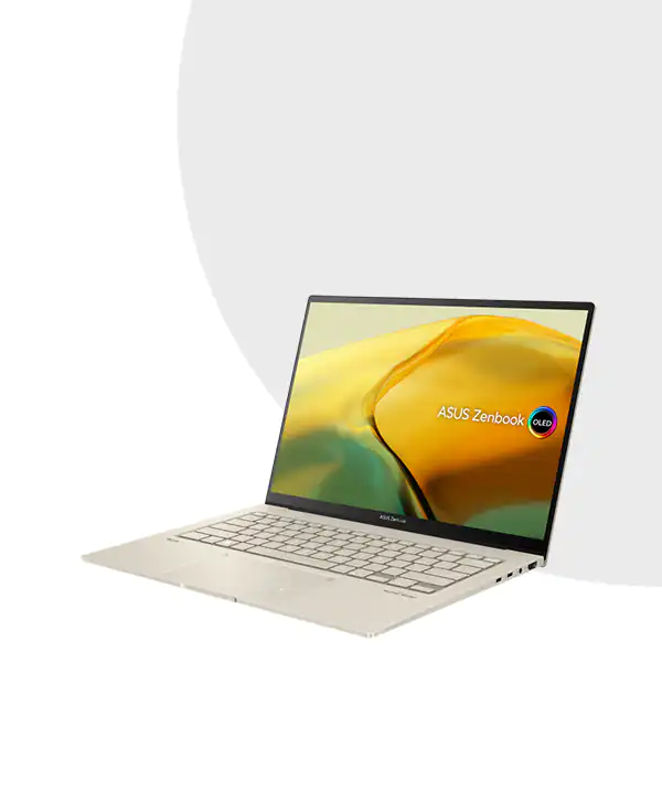 ASUS Zenbook 14X OLED UX3404VC | 14.5-inch 120Hz 2.8K OLED | 13th Gen Intel Core i9-13900H | 32GB Ram | 1TB SSD | NVIDIA Geforce RTX 3050 4GB GDDR6 | W 11 6 ASUS Zenbook 14X OLED UX3404 2023 Sandstone Beige MC Solution BD