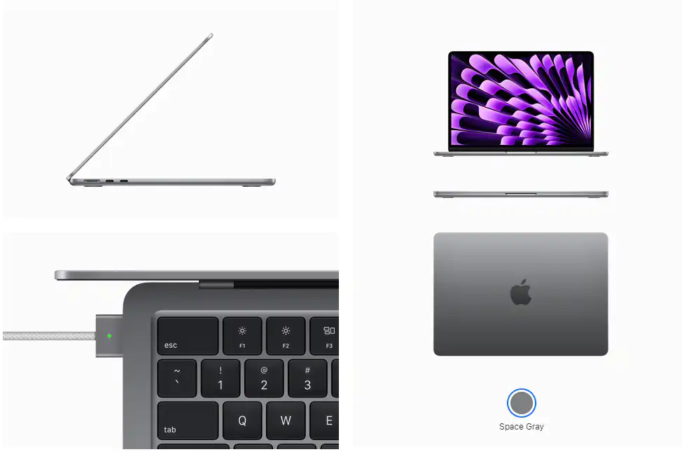 Apple MacBook Air 15 M2 Space Gray | MC Solution BD