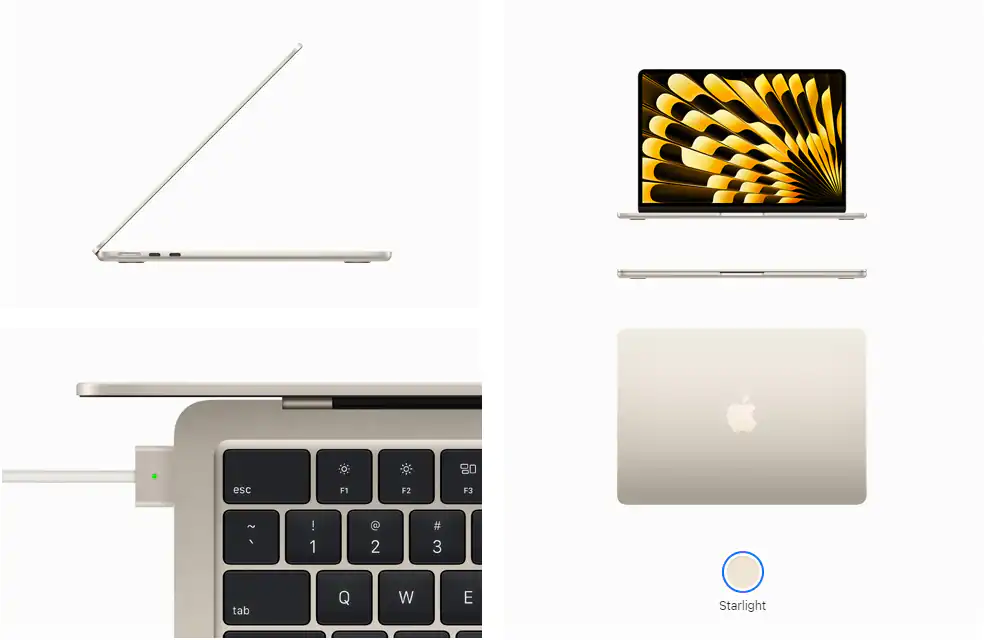 Apple MacBook Air 15 M2 Starlight | MC Solution BD