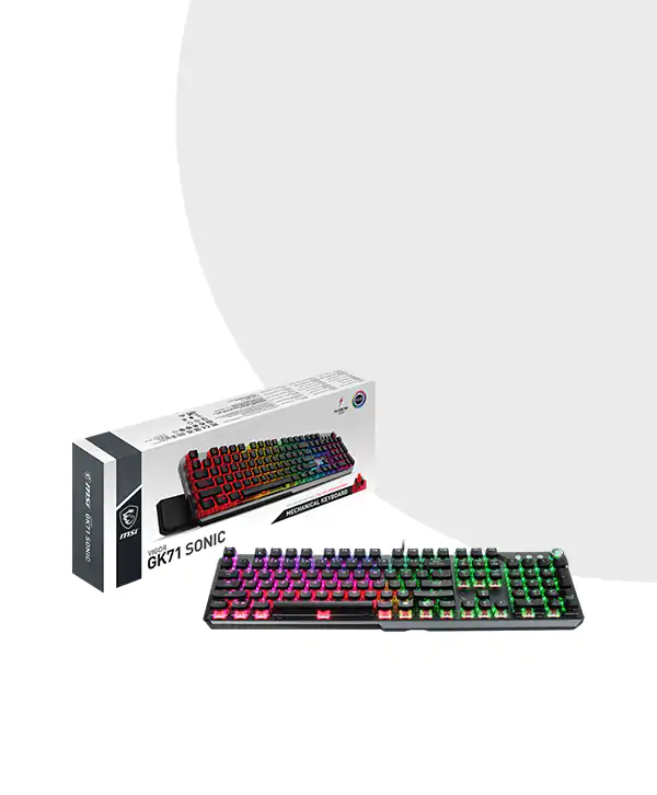 msi VIGOR GK71 SONIC RED SWITCHES MC Solution BD 4