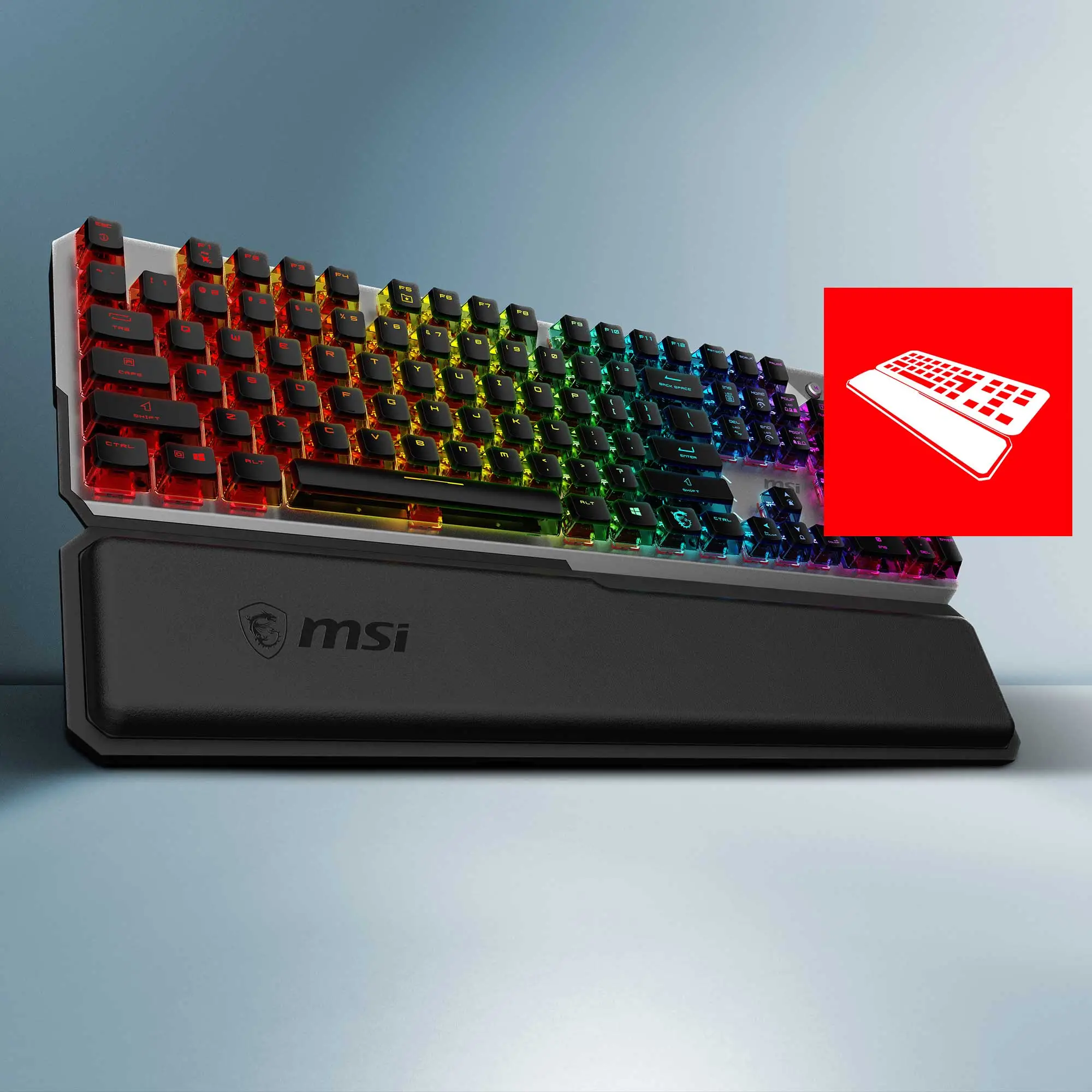 msi Vigor GK71 Sonic PREMIUM MEMORY FOAM WRIST REST