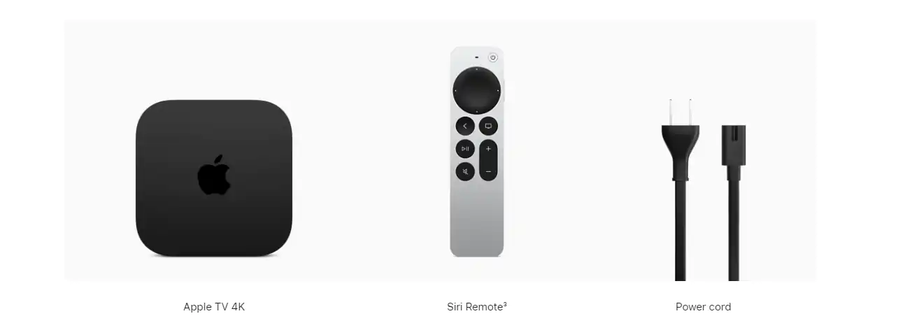 Apple TV 4K What’s in the Box MC Solution BD
