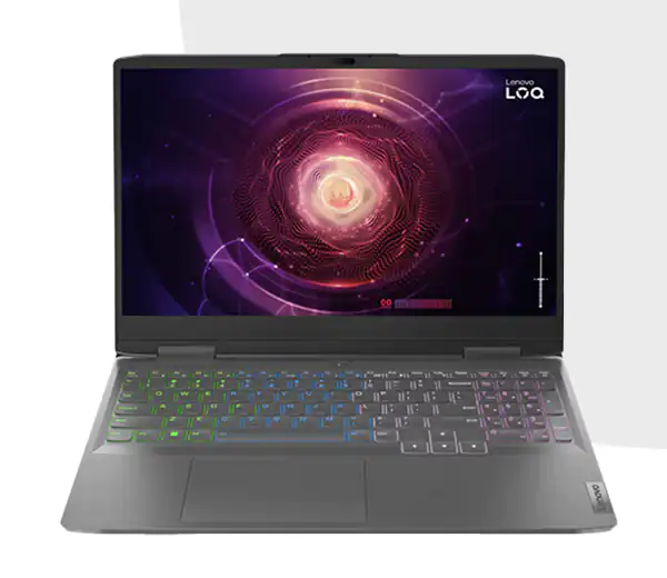 Lenovo LOQ gaming laptop front view | MC Solution BD