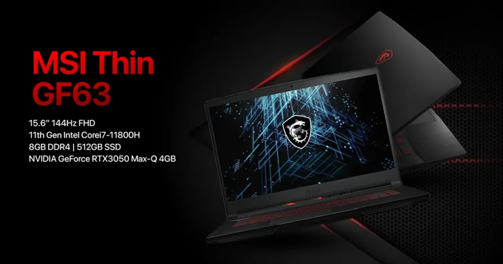 MSI Thin GF63 11UD Budget Gaming Laptop Price in Bangladesh | MC Solution BD