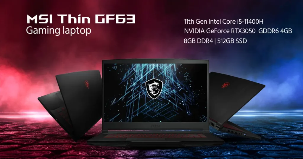 MSI Thin GF63 Budget Gaming Laptop Price in Bangladesh | MC Solution BD