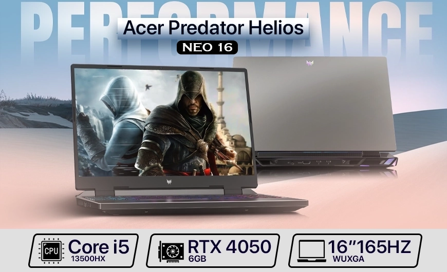 Acer Predator Helios Neo 16 (16” Intel) with RTX 4050 Price in Bangladesh |MC Solution BD