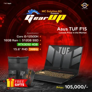 Asus TUF F15 FX507ZC FX507Z-C4HN028W