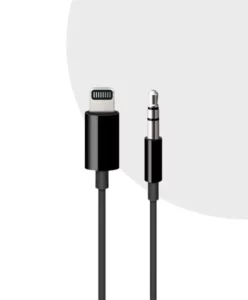 Apple Lightning to 3.5mm Audio Cable 1.2m Black MR2C2 price in Bangladesh | MC Solution BD