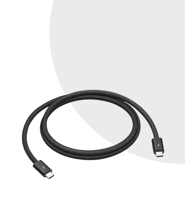 Apple Thunderbolt 4 USB‑C Pro Cable 1m MU883 price in Bangladesh | MC Solution BD