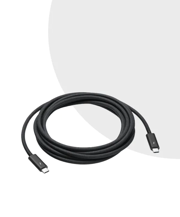 Apple Thunderbolt 4 USB‑C Pro Cable 3m MWP02 price in Bangladesh | MC Solution BD