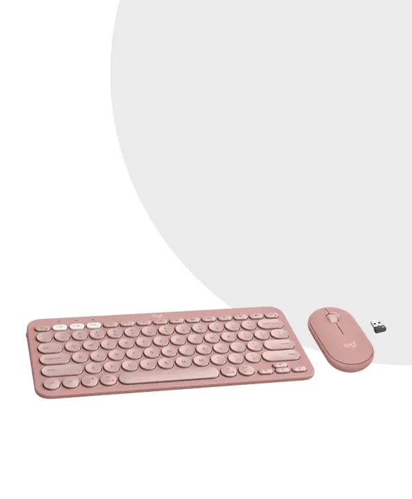 Logitech Pebble 2 Combo Tonal Rose price in Bangladesh | MC Solution BD
