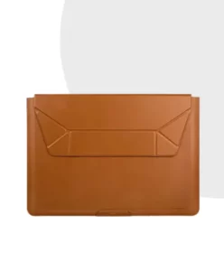 Uniq Oslo 2-IN-1 LAPTOP SLEEVE WITH BUILT-IN SMART STAND Brown price in Bangladesh | MC Solution BD