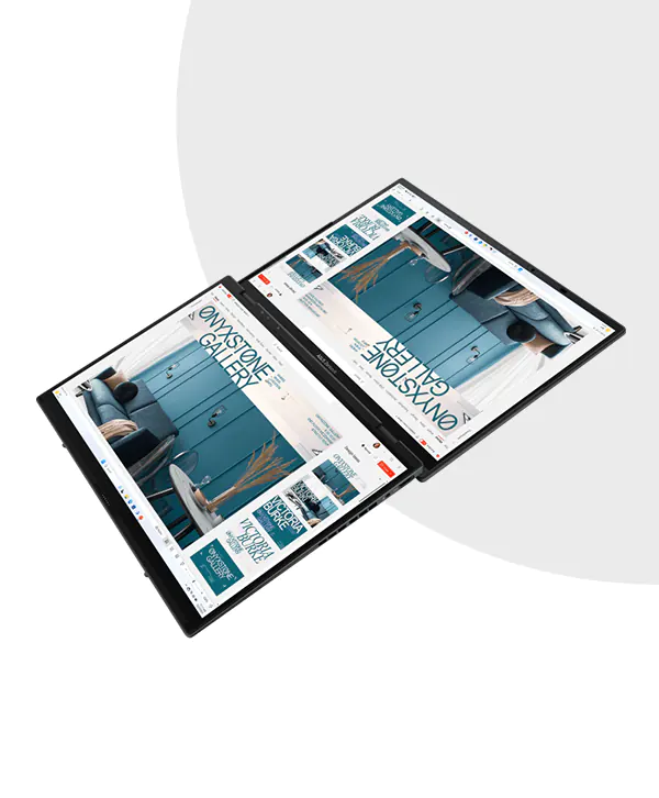 ASUS Zenbook DUO UX8406MA 2024 | 14.0-inch 3K OLED 120Hz | 14th Gen Intel® Core™ Ultra 7 155H | 32GB Ram | 1TB SSD | Intel® Arc™ | W11 7 ASUS Zenbook DUO UX8406 2024 price in Bangladesh | MC Solution BD