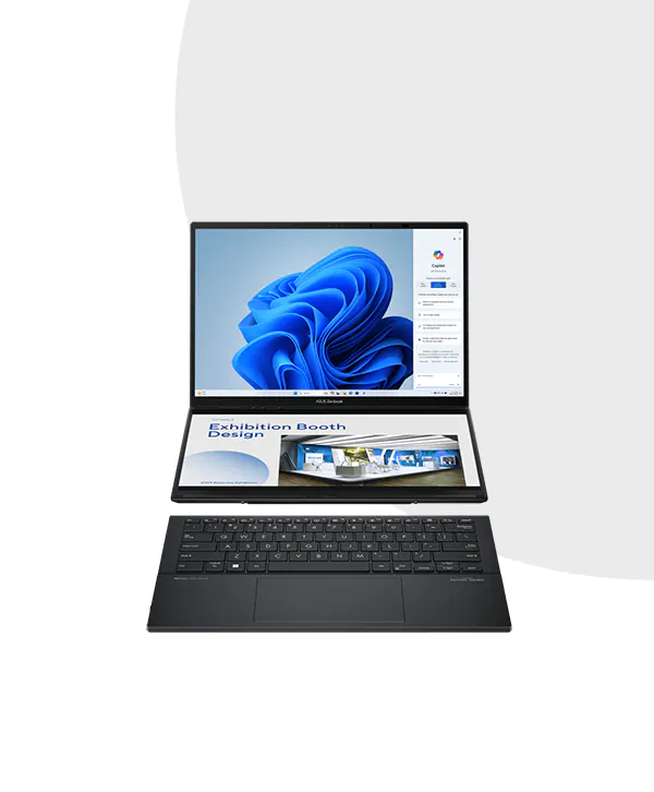 ASUS Zenbook DUO UX8406MA 2024 | 14.0-inch 3K OLED 120Hz | 14th Gen Intel® Core™ Ultra 7 155H | 32GB Ram | 1TB SSD | Intel® Arc™ | W11