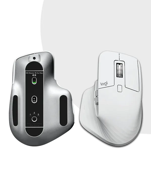 Logitech MX Master 3S for Mac Wireless Bluetooth Mouse, Ultra-Fast Scrolling