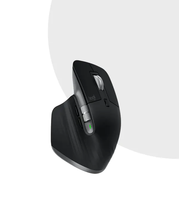 Logitech MX Master 3S for Mac top side view space grey price in Bangladesh MC Solution BD