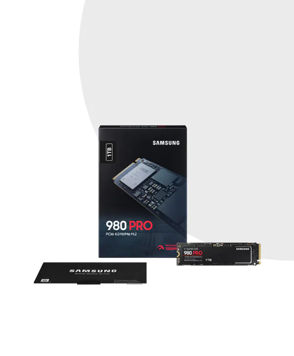 Samsung 980 PRO PCIe® 4.0 NVMe® SSD 1TB