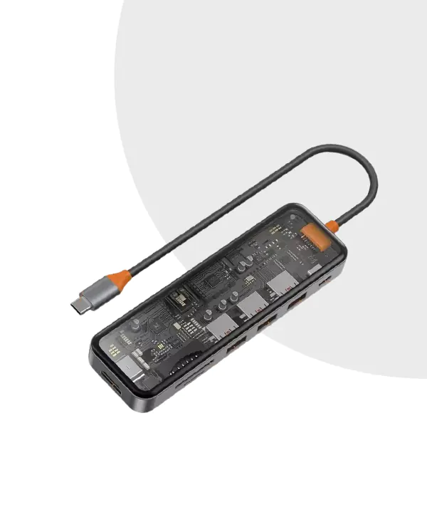 WiWU Cyber Hub 7 in 1 USB-C Multiport Adapter Dock price in Baangladesh MC Solution BD
