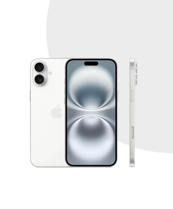 Apple iPhone 16 and 16 plus white