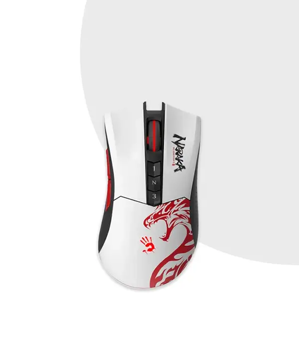 A4TECH R90 Plus Naraka 2.4G Wireless Gaming Mouse