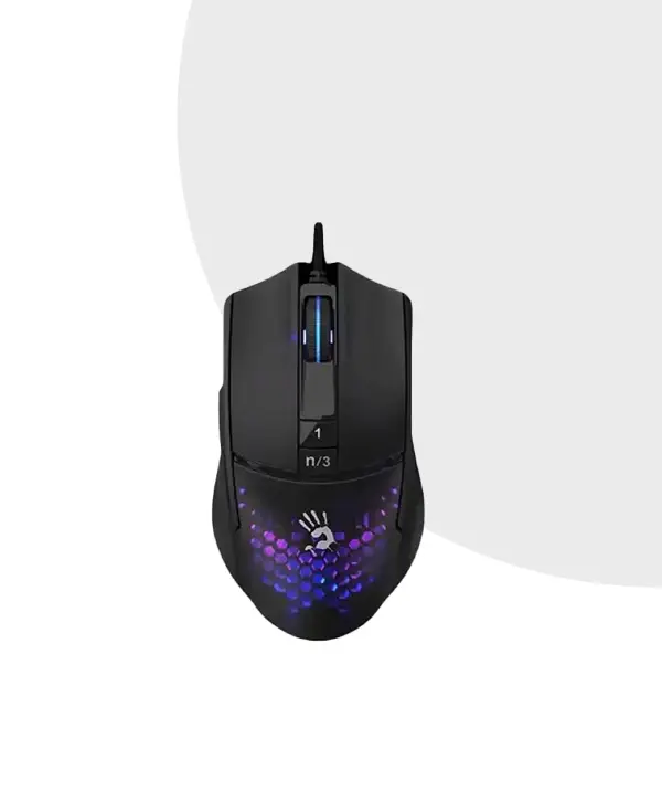 A4tech Bloody L65 Max Honeycomb Lightweight RGB Wired Gaming Mouse
