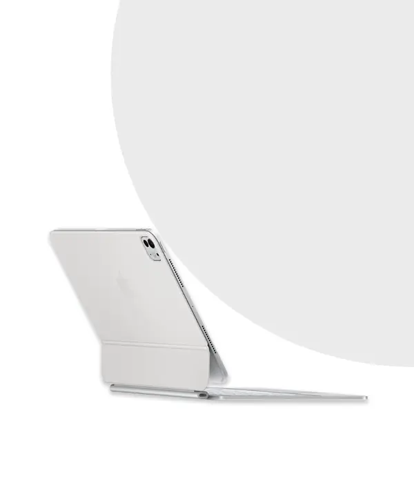 Apple Magic Keyboard for iPad Pro M4 White 2024 Price in Bangladesh MC Solution BD 4