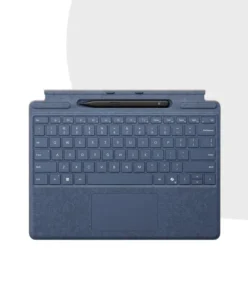 Microsoft Surface Pro Keyboard Sapphire Bundle with Slim Pen for Surface Pro 11