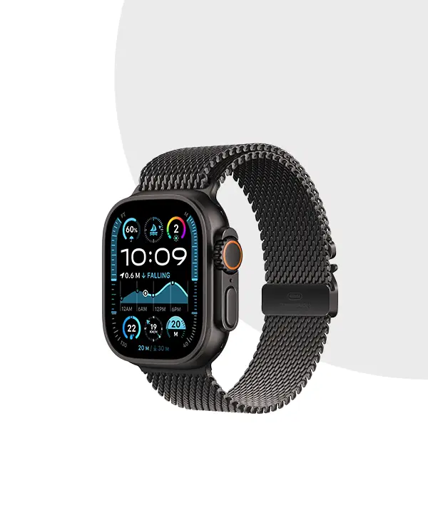 Apple Watch Ultra 2 Titanium Milanese Loop