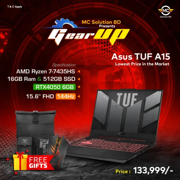 ASUS TUF Gaming A15 FA507N-URLP024W