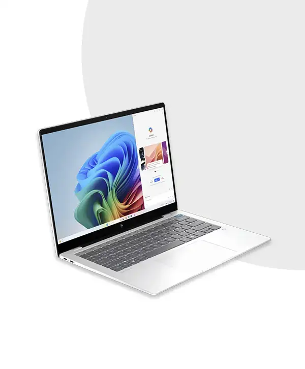 HP OmniBook X 14-fe1007QU | 14″ 2.2K  | Snapdragon X Plus, 16GB | 512GB SSD | Qualcomm|  W11