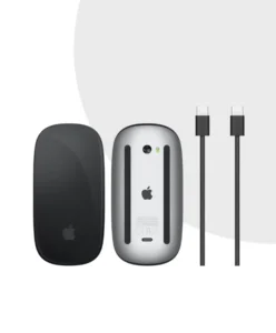 Apple Magic Mouse USB‑C Black Multi-Touch Surface MXK63