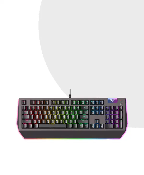 Havit KB872L Gamenote USB Multi-Function Backlit RGB Mechanical Gaming Keyboard