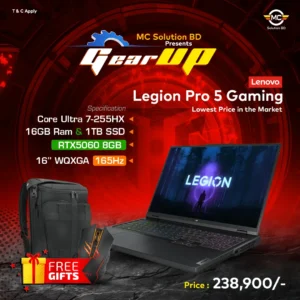 Lenovo Legion Pro 5 2QMJ 16IAX10 83F3002QMJ