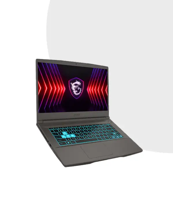 MSI Thin 15 B12UCX | 15.6” FHD |  i5-12450H | 8GB | 512GB SSD | RTX2050 4GB | W11