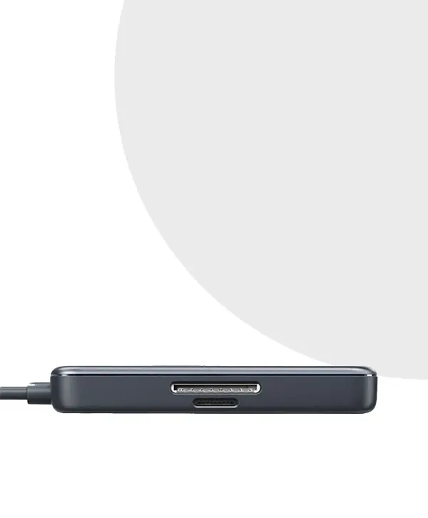 Anker USB C Hub 5-in-1 USB C Adapter, SD and microSD Card Reader, 2 USB 3.0 Ports